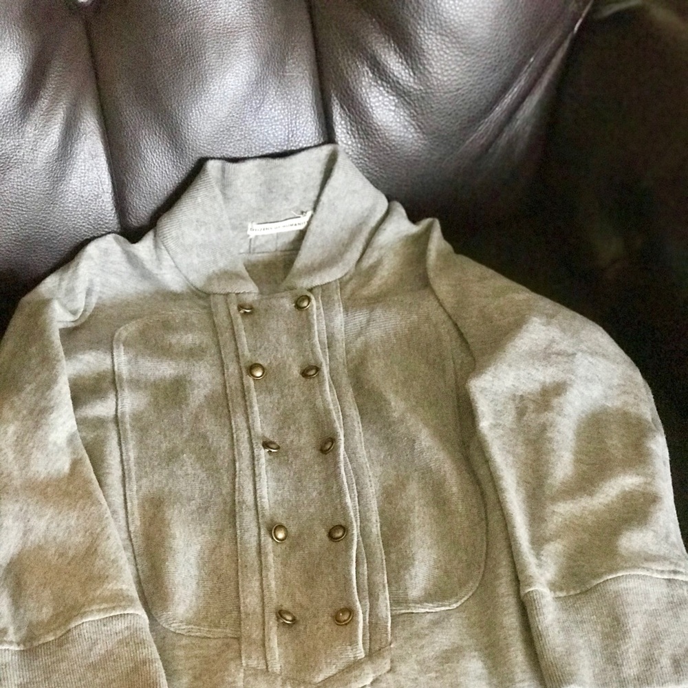 Citizens of Humanity sweatshirt dress grey